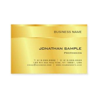 Gold Look Elegant Personalized Modern Template