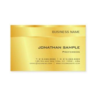 Gold Look Elegant Simple Modern Custom Template
