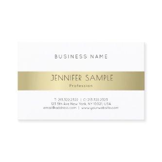 Gold Look Modern Clean Plain Professional Elegant