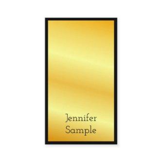 Gold Look Modern Elegant Professional Template