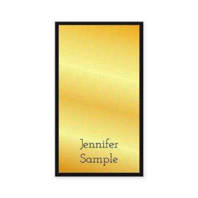 Gold Look Modern Elegant Professional Template
