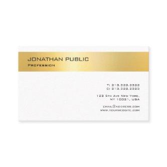 Gold Look Modern Professional Minimalist Template