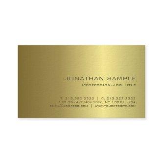 Gold Look Sophisticated Modern Design Luxury