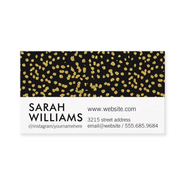 Gold Lux  Speckled Pattern