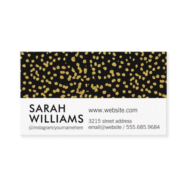Gold Lux Speckled Pattern