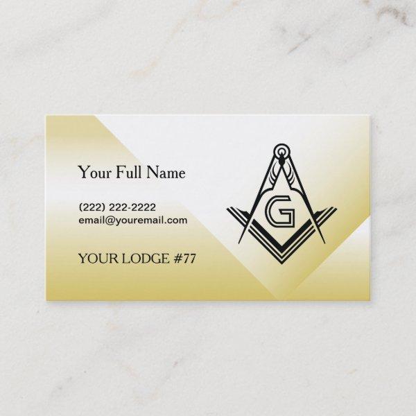 Gold Masonic  Template | Freemasonry