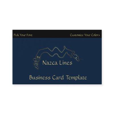 Gold Metallic Ancient Alien Logo Nazca Lines