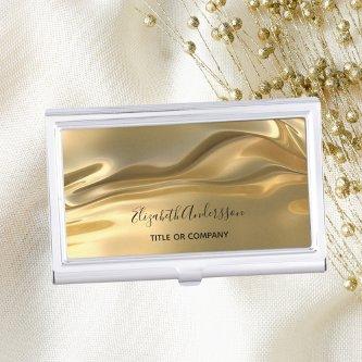 Gold metallic fluid name  case