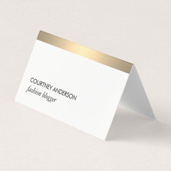 Gold Metallic Trim
