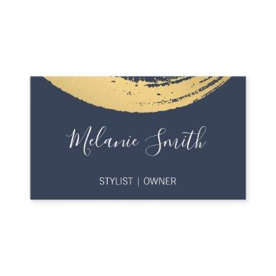 Gold Modern Brushed / Blue