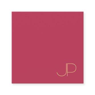 Gold Monogram Creative Design Template Modern Square