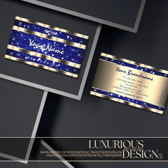Gold Ocean Blue Glitter Luminous Stars Marketing