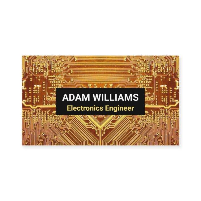 Gold PCB Circuit Board (Electronics Engineer)