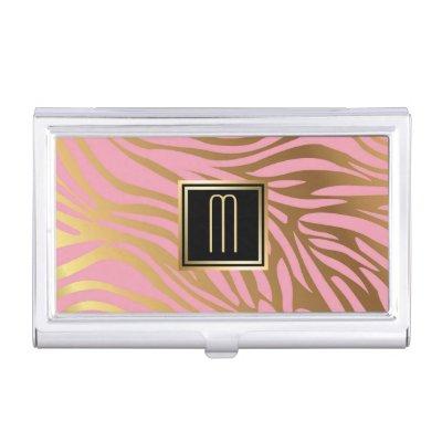 Gold Pink Stripe Elegance  Case