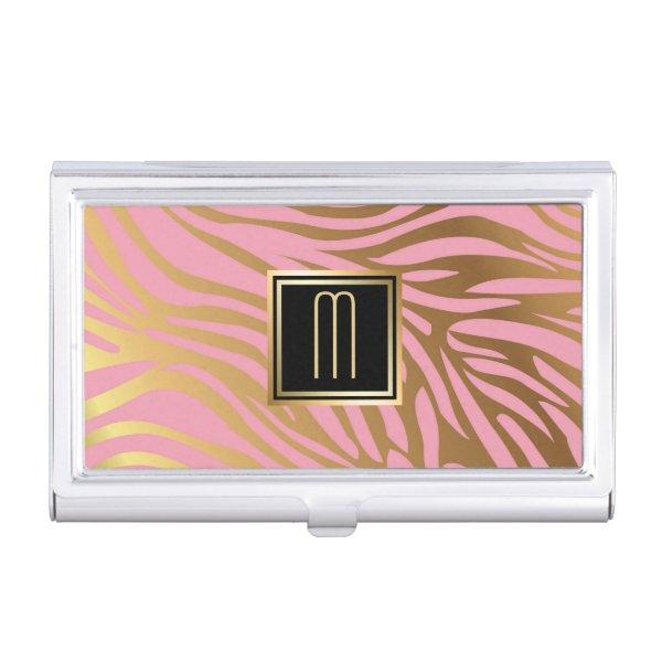 Gold Pink Stripe Elegance  Case