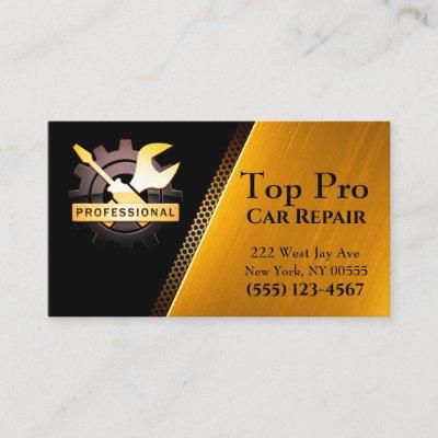 Gold Professional Tool Auto Repair Car Mechanic