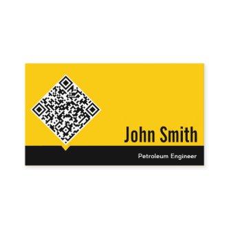 Gold QR Code Petroleum Engineer