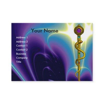 GOLD ROD ASCLEPIUS MEDICAL HEALTH CARE Purple