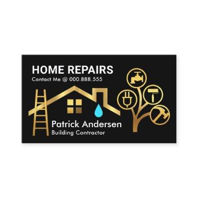 Gold Roof Ladder Building Tools Tree
