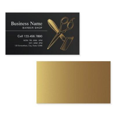 Gold Scissor Barber Professional Barber Shop