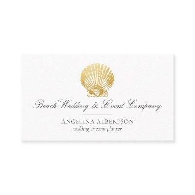 Gold Seashell Elegant