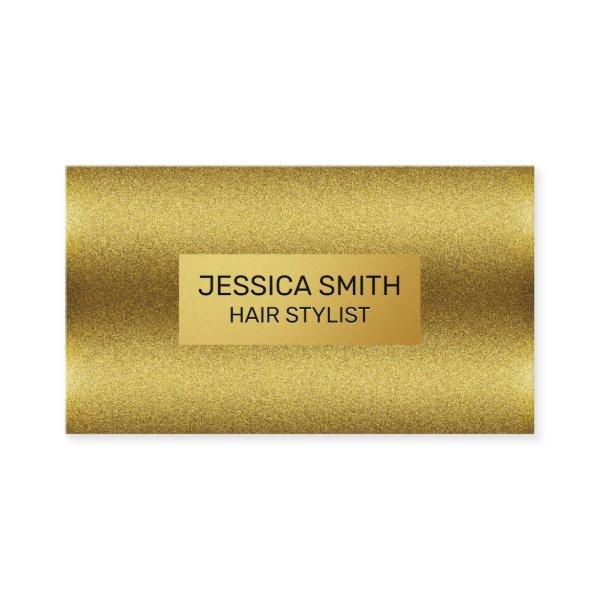 Gold Shimmer and Metallic Faux Gold
