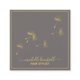 Gold Signature Dandelion | Square Business Square