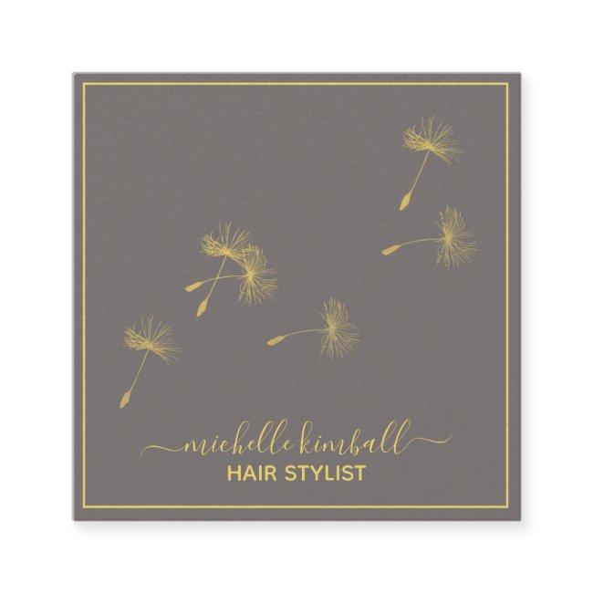 Gold Signature Dandelion | Square Business Square
