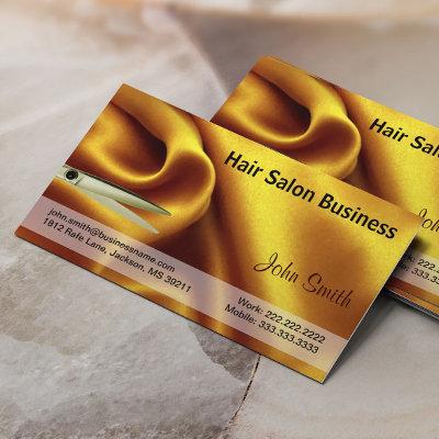 Gold Silk and Scissor Hair Salon