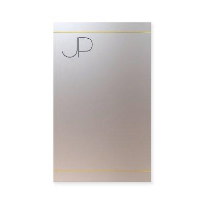 Gold Silver Look Monogram Professional Template