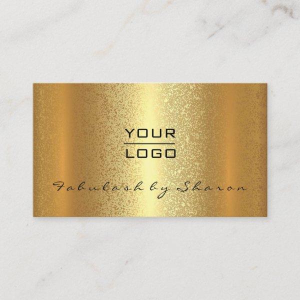 Gold Spark Makeup Artist Lash Elegant Lux Logo