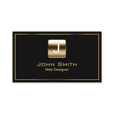 Gold Stamp Web Design Dark