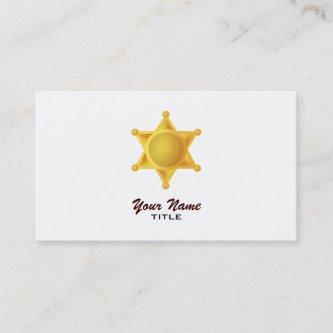 Gold Star Badge