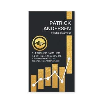 Gold Stock Share Bar Graph