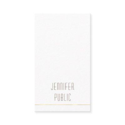 Gold Stripes Modern Minimalist Design Unique Plain