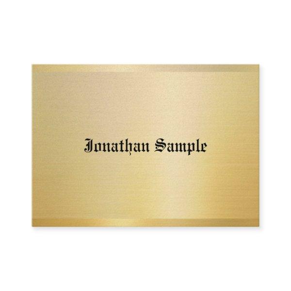 Gold Template Vintage Nostalgic Classic Look