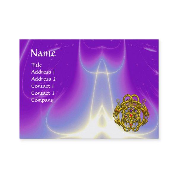 GOLD TWIN DRAGONS / Purple Light Waves