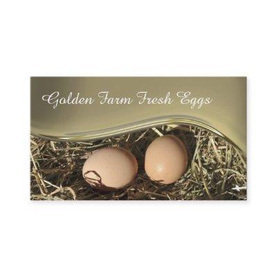Gold wave, nest with brown eggs photo