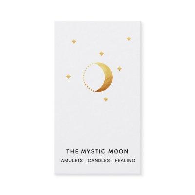 *~* Gold White -  Lunar Stars Mystic Moon Luna