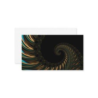 golden artistic Spiral Spin, modern fractal art