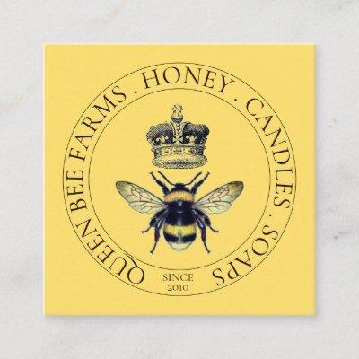 Golden Bee Farm Apiary Honey Products Square