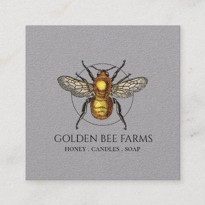 Golden Bee Farms Honey Products Kraft Square