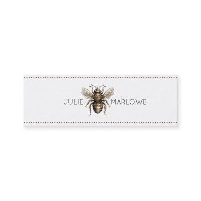 Golden Bee Skinny Calling Card