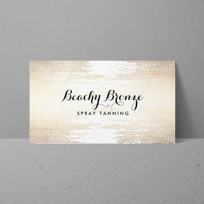 Golden Bronze Confetti Dots
