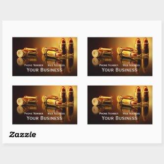 Golden Cartidges  Rectangular Sticker