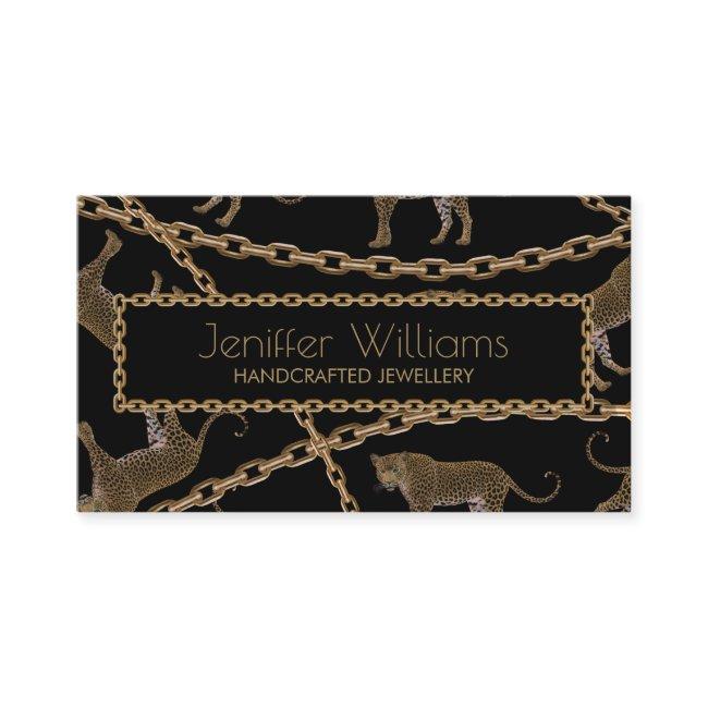 Golden chain glamour leopard cheetah