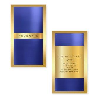 Golden Frame Cobalt Metallic  Indigo Blue Vertical