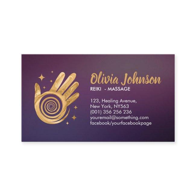 Golden Healing Hands Energy Spiral Appointment