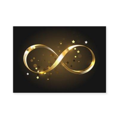 Golden Infinity Symbol