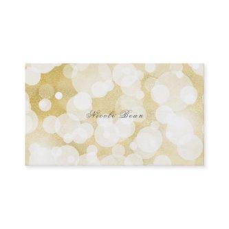 Golden Lights Gold Glam Modern Glam Party Custom